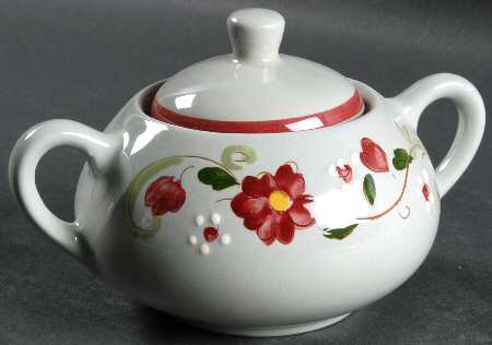 Garland Sugar Bowl & Lid