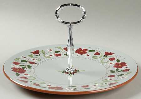 Garland Round Serving Plate with Handle (DP)