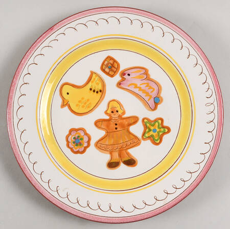 Ginger Girl Child's Plate