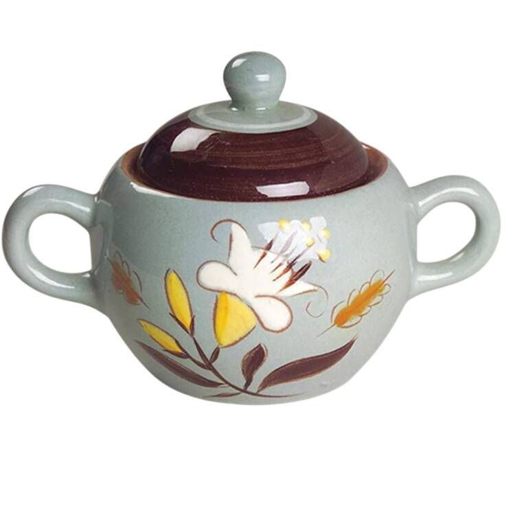 Golden Harvest Sugar Bowl & Lid