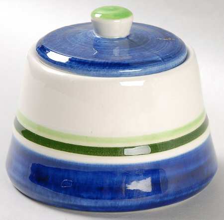 Grape Sugar Bowl & Lid