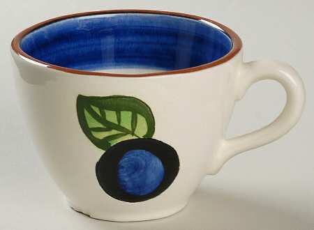 Grape Flat Cup by Stangl