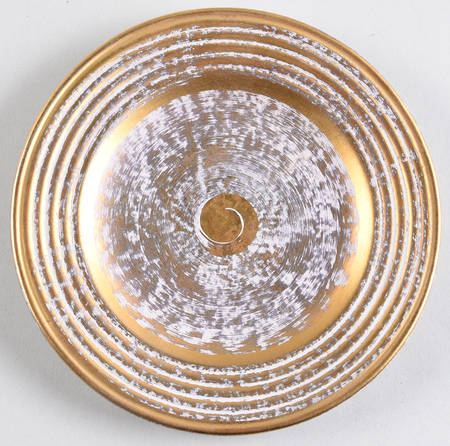 Granada Gold (Gold on Tan Body) Bread & Butter Plate