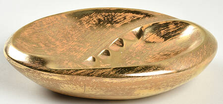 Granada Gold (Gold on Tan Body) 8" Ashtray