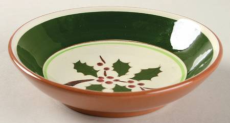 Holly Fruit/Dessert (Sauce) Bowl