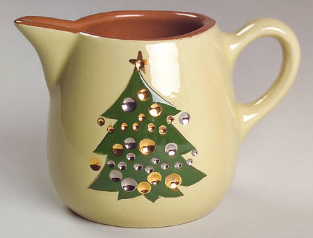 Jewelled Christmas Tree Creamer