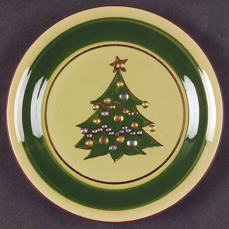 Jewelled Christmas Tree Coaster by Stangl