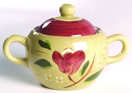Magnolia Sugar Bowl & Lid