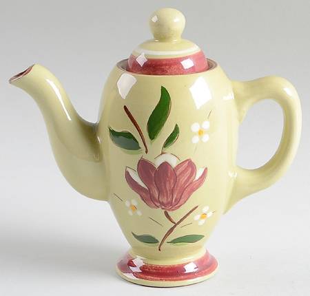Magnolia Individual Coffee Pot & Lid