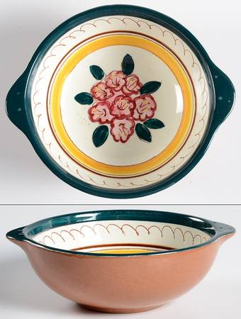 Mountain Laurel Lugged Soup Bowl