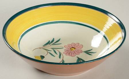 Mountain Laurel 8" Round Vegetable Bowl by Stangl