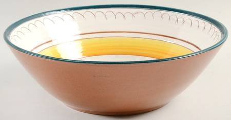 Mountain Laurel (Terra Rosa) 9" Round Vegetable Bowl