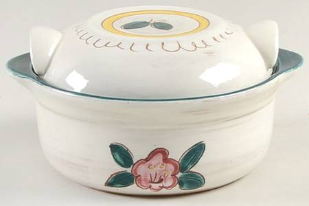 Mountain Laurel (Terra Rosa) Individual Casserole & Lid