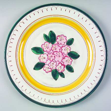 Mountain Laurel (Terra Rosa) 12" Chop Plate (Round Platter)