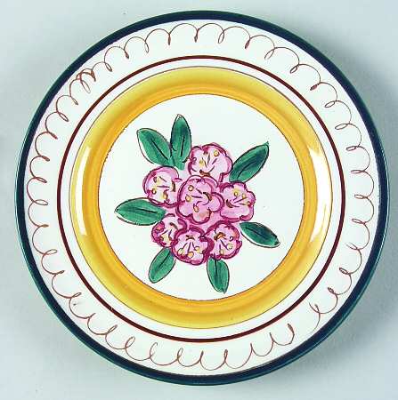 Mountain Laurel (Terra Rosa) Bread & Butter Plate