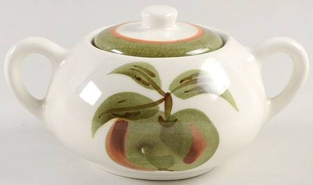 Orchard Song Sugar Bowl & Lid