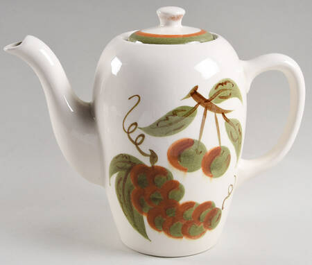 Orchard Song Coffee Pot & Lid
