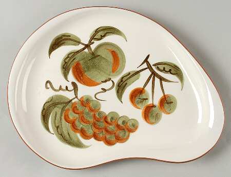 Orchard Song 13" Oval Serving Platter