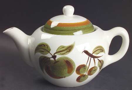 Orchard Song Teapot & Lid
