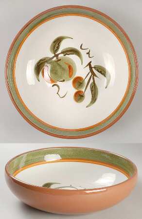 Orchard Song 9" Salad Serving Bowl