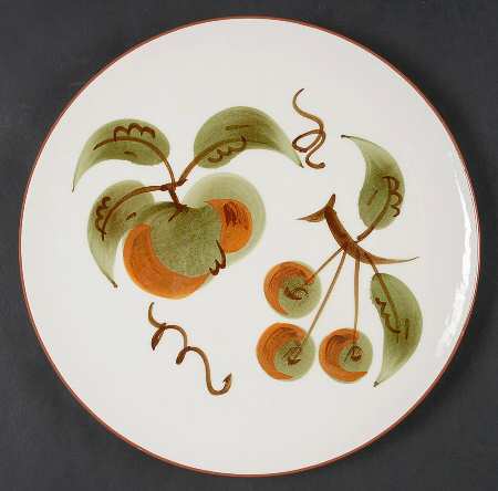 Orchard Song Luncheon Plate