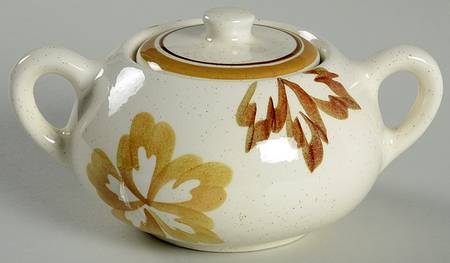 Paisley Sugar Bowl & Lid