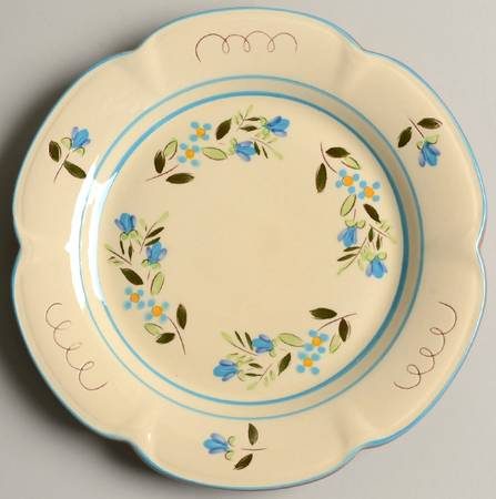 Petite Flowers Salad Plate