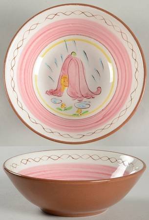 Pink Fairy Child's Bowl