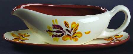 Provincial Gravy Boat & Underplate by Stangl