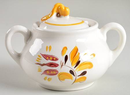Provincial Sugar Bowl & Lid by Stangl