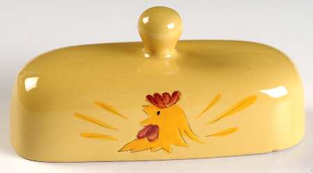 Rooster Lid for 1/4 Lb Butter