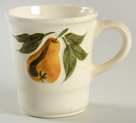 Sculptured Fruit Mug