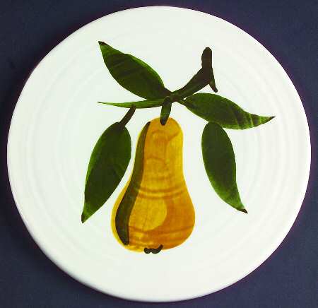 Sculptured Fruit Tea Tile