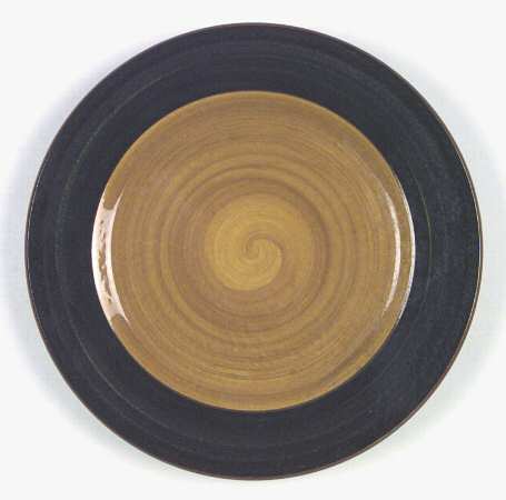 Spun Gold Dinner Plate