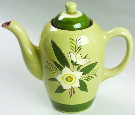 Star Flower Coffee Pot & Lid