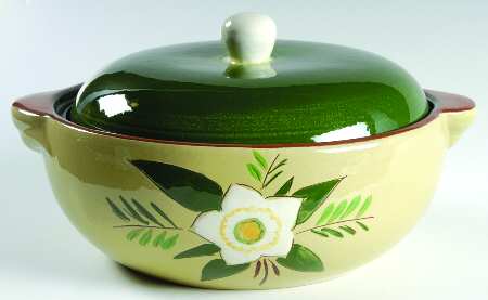 Star Flower 1.25 Qt Round Casserole No Lid