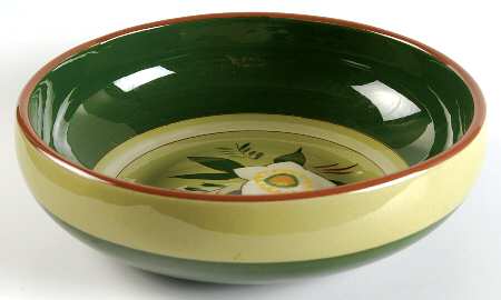 Star Flower 8" Round Vegetable Bowl