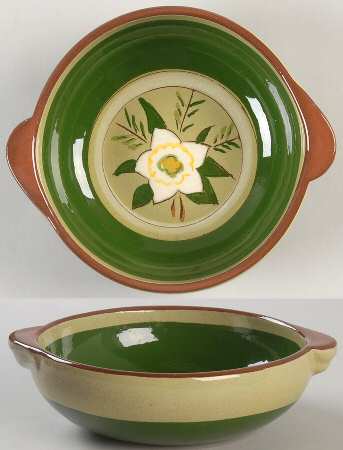 Star Flower Lugged Soup Bowl
