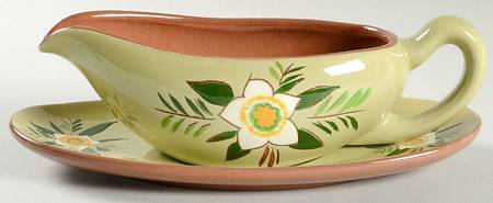 Star Flower Gravy Boat & Underplate
