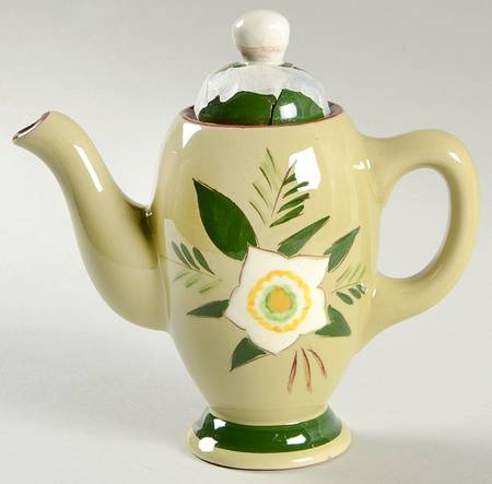 Star Flower Individual Coffee Pot & Lid