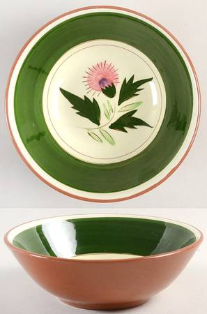 Thistle (Pink Thistle) Coupe Cereal Bowl
