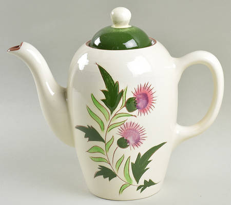 Thistle (Pink Thistle) Coffee Pot & Lid