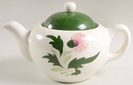 Thistle (Pink Thistle) Teapot & Lid