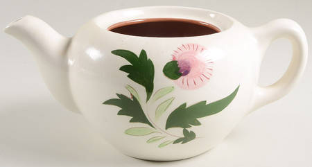 Thistle (Pink Thistle) Teapot No Lid