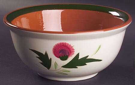 Thistle (Pink Thistle) 9" Mixing Bowl