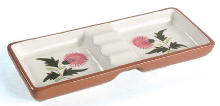 Thistle (Pink Thistle) 8" Ashtray