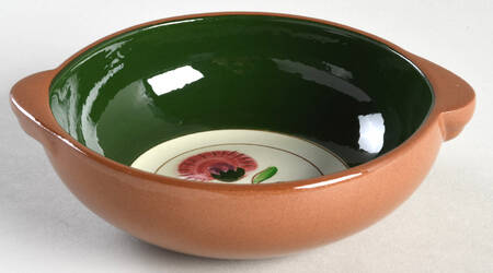 Thistle (Pink Thistle) Lugged Soup Bowl