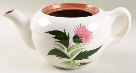 Thistle (Pink Thistle) Teapot No Lid