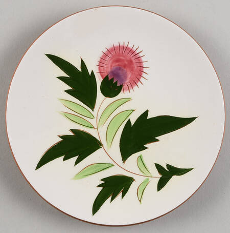 Thistle (Pink Thistle) Bread & Butter Plate
