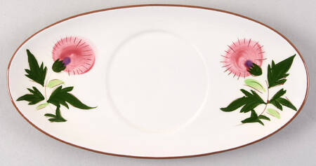 Thistle (Pink Thistle) Underplate for Gravy Boat
